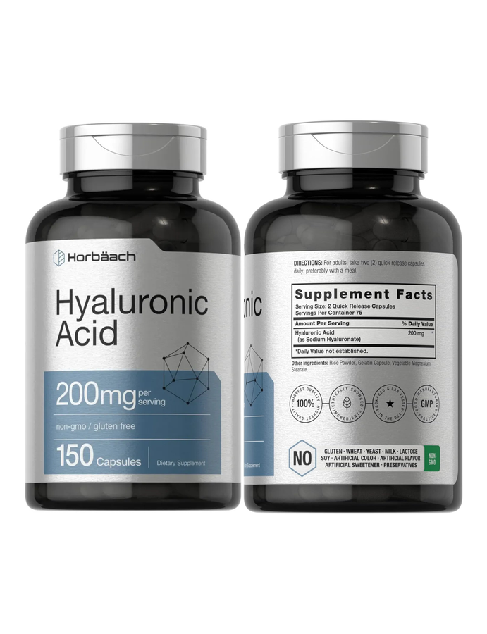 Acido hialuronico 200mg x 150cap - Horbaach