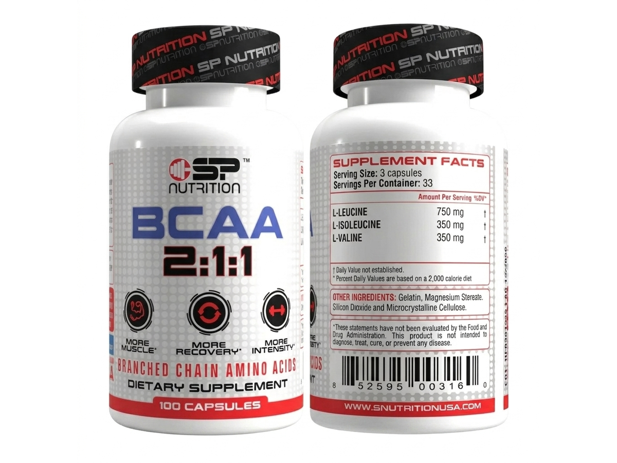 BCAA x 100 cap - SP Nutrition