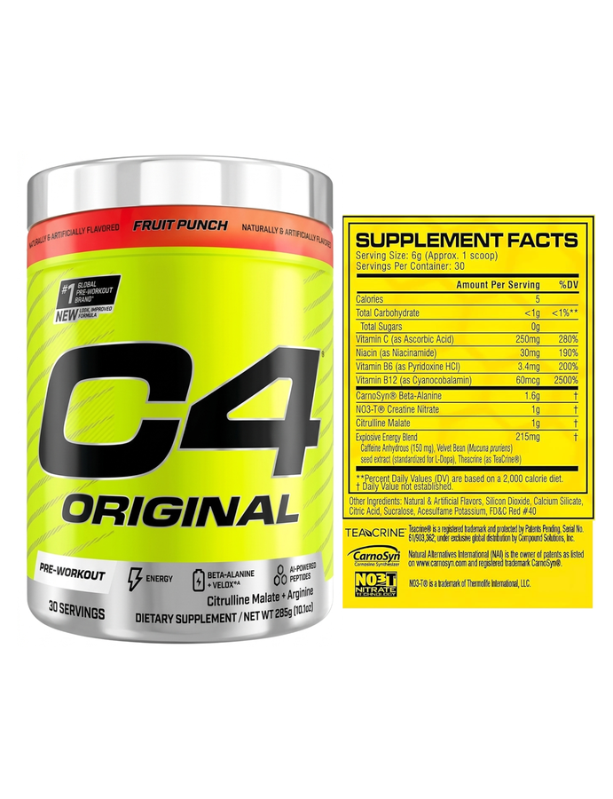 C4 preworkout x 30serv - Cellucor