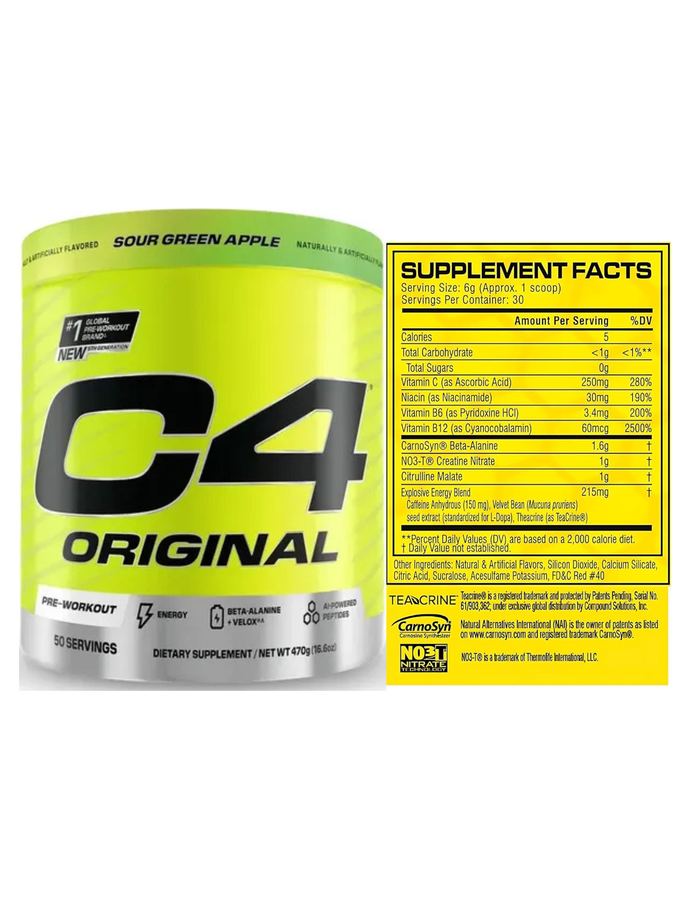 C4 preworkout x 50serv - Cellucor
