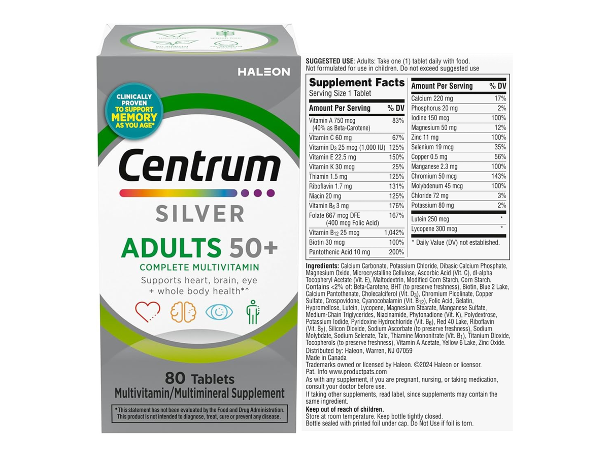 Centrum adulto 50+ x 80tab - Centrum