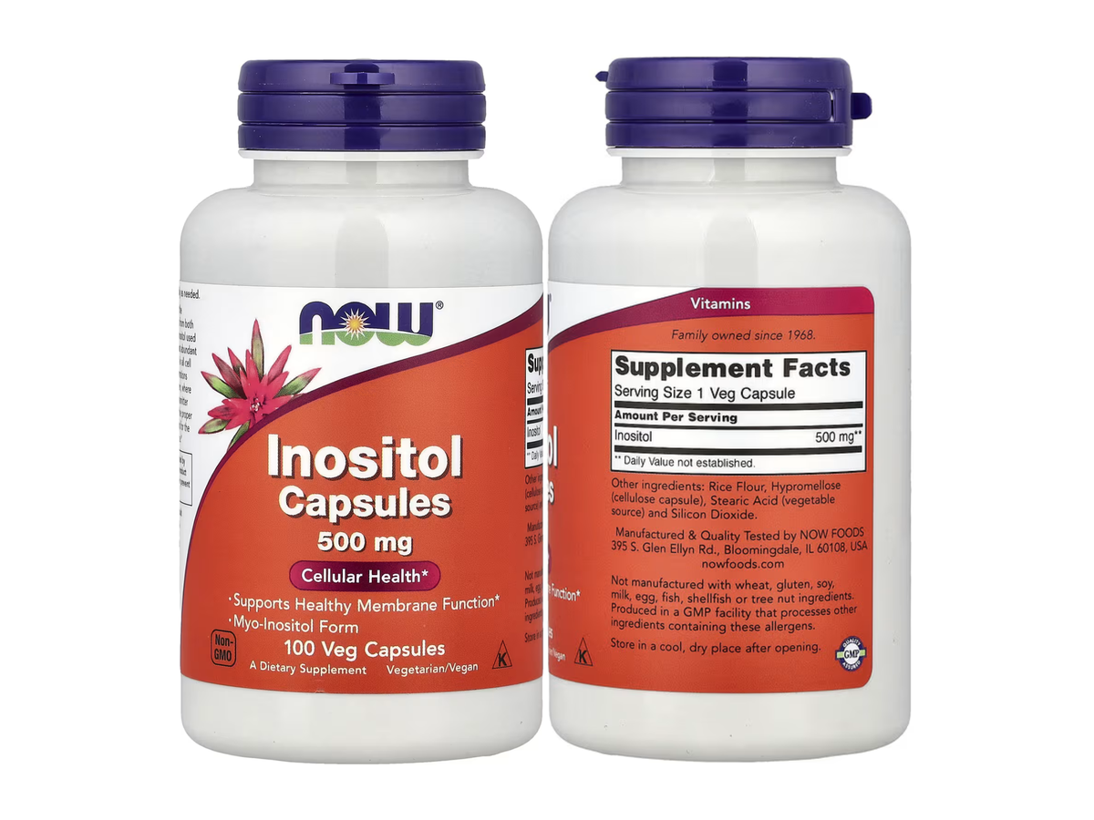 Inositol 500mg x 100cap - Now