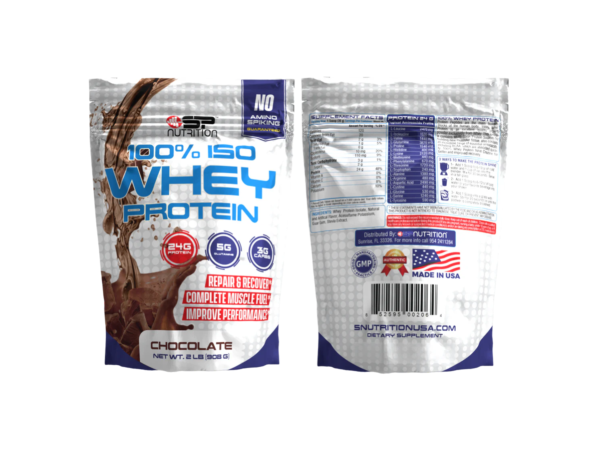 Iso Whey protein 2lb - SP Nutrition