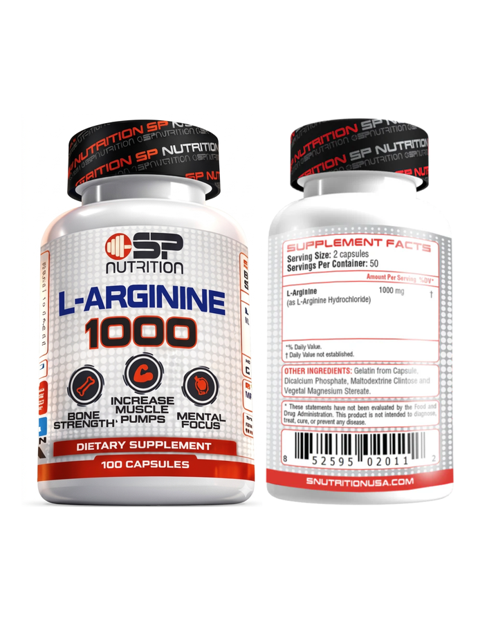 L-Arginine x 100cap - SP Nutrition