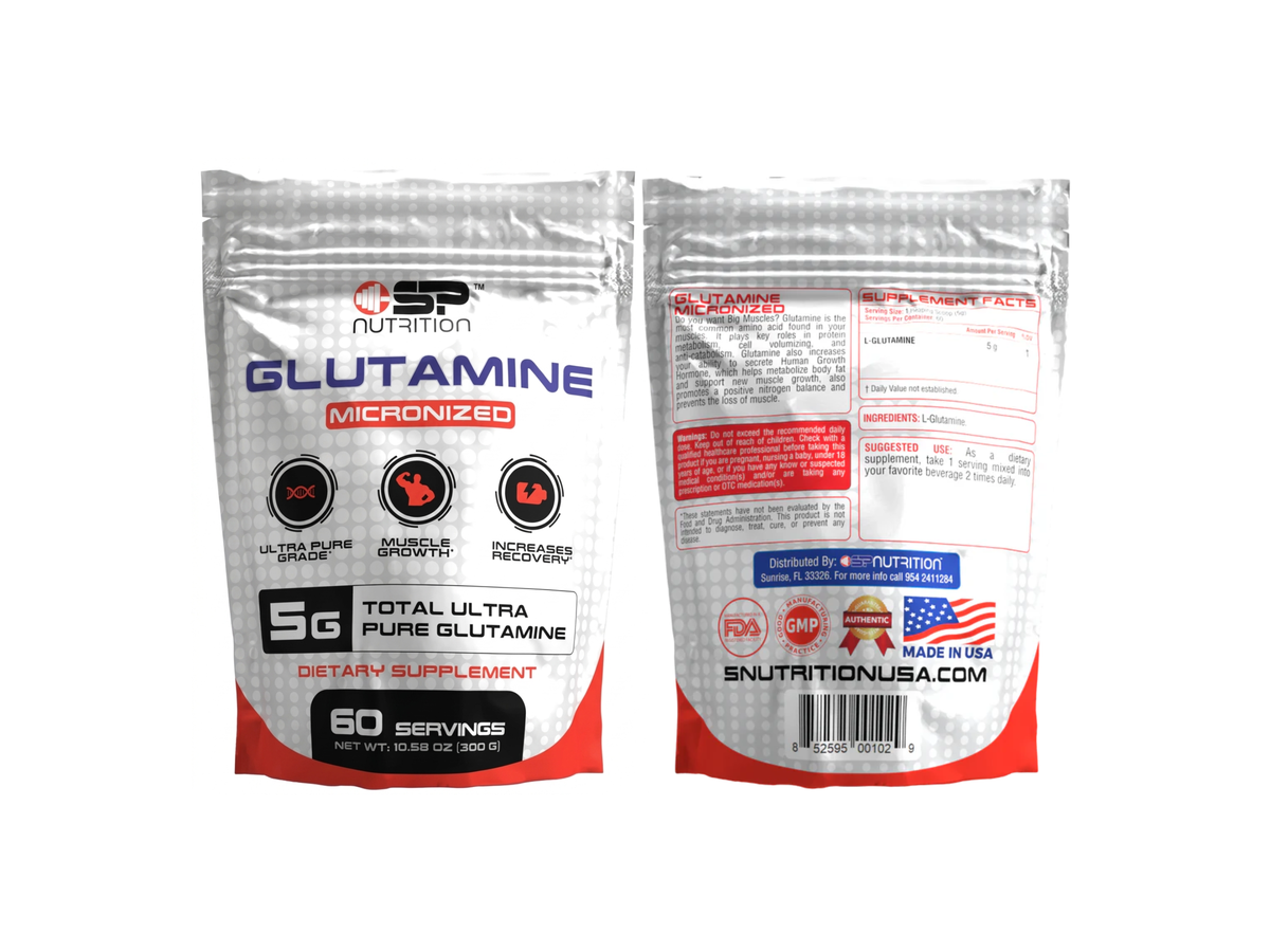L-Glutamina x 300gr - SP Nutrition