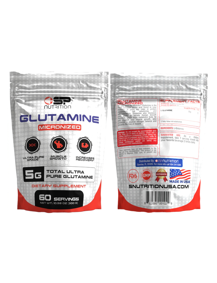 L-Glutamina x 300gr - SP Nutrition
