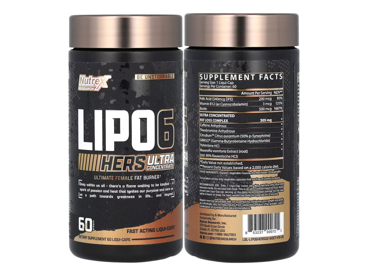 Lipo 6 Hers x 60cap - Nutrex