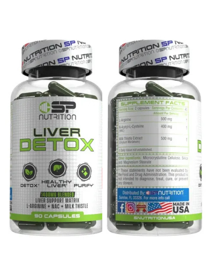 Liver Detox x 90cap - SP Nutrition