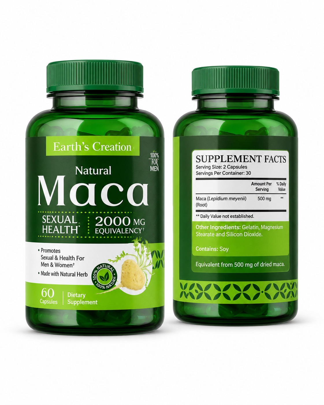 Maca x 60cap - Earth Creation