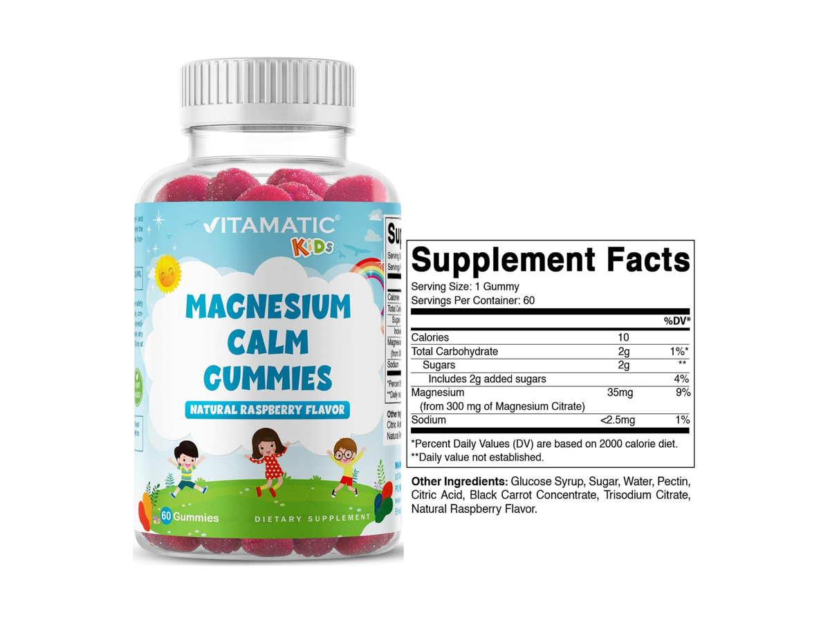 Magnesium Calm niño x 60 gomitas - Vitamatic