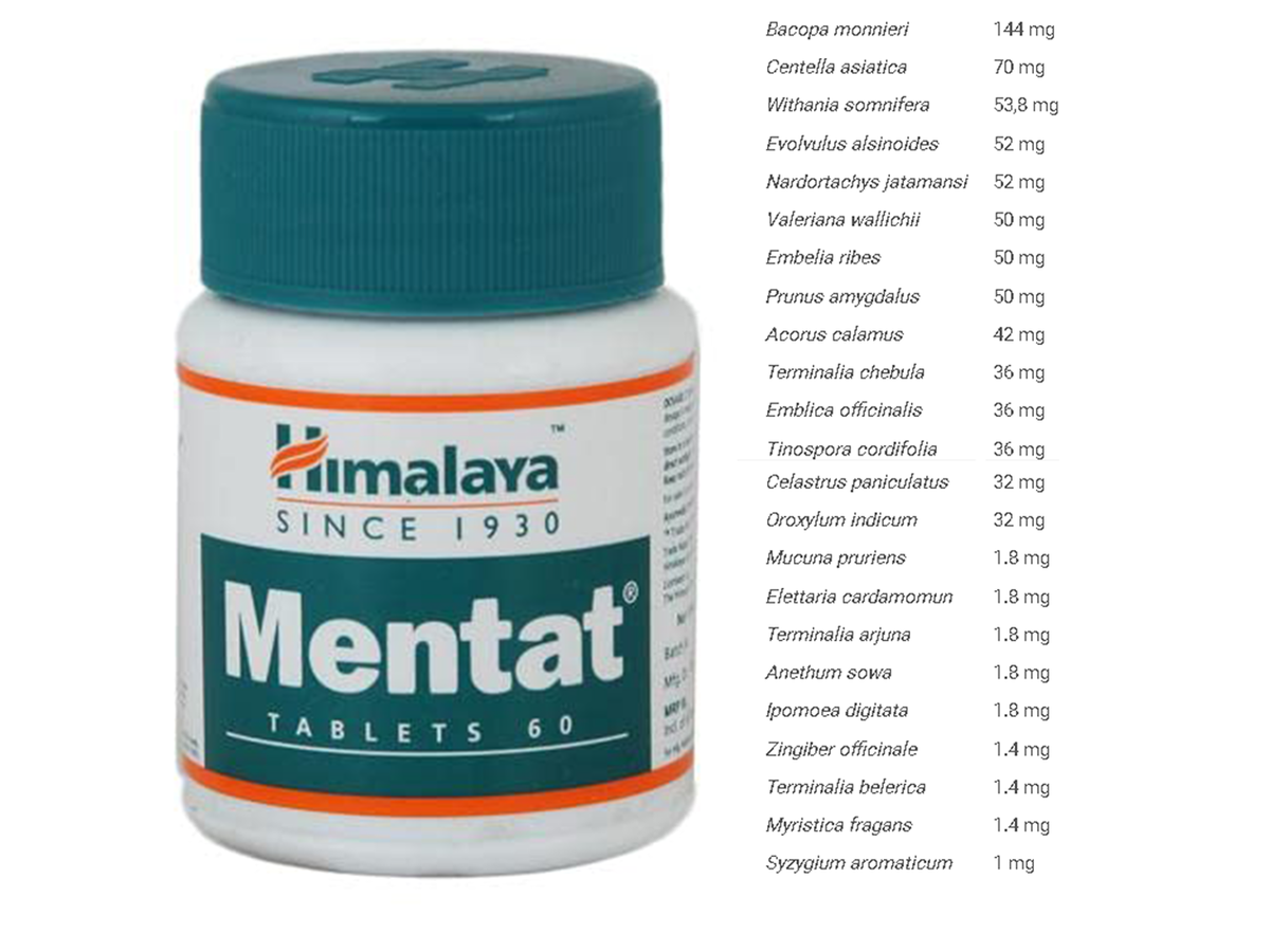 Mentat x 60tab - Himalaya