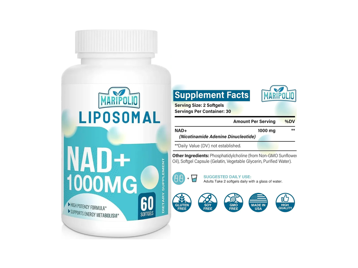 Nad+ x 60cap - liposomal - Maripolio