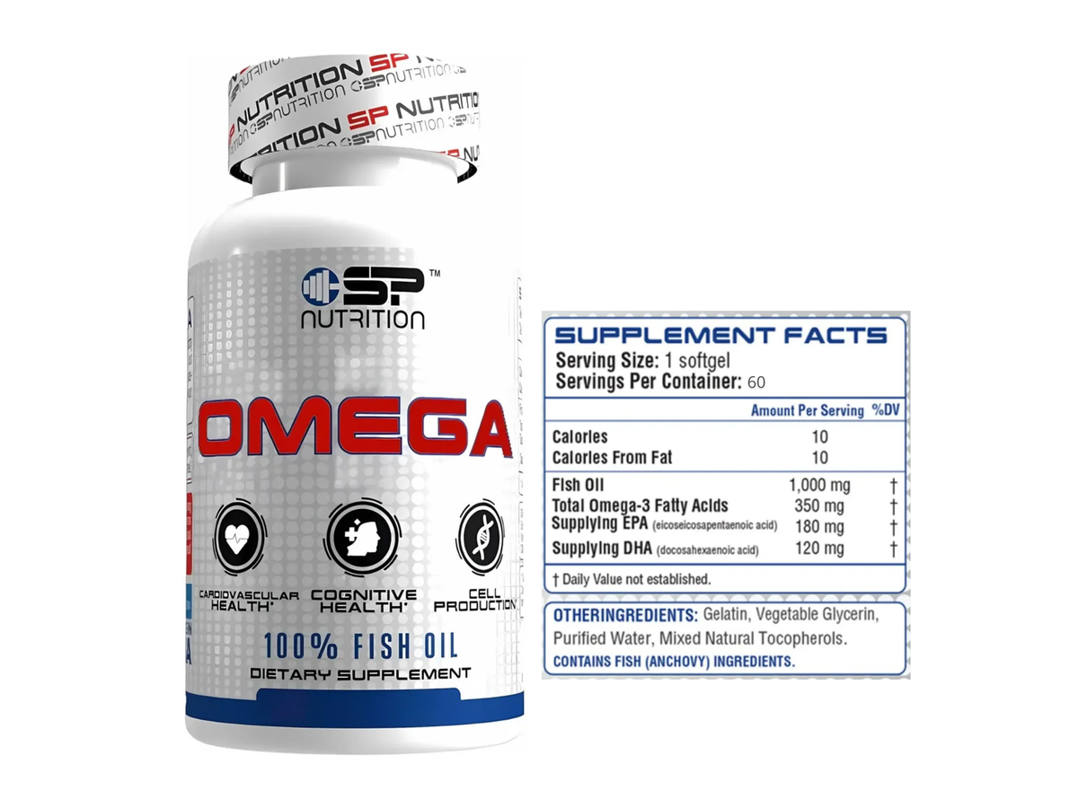 Omega 3 x 60cap - SP Nutrition