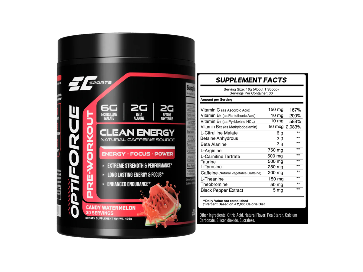 Prework out (OptiForce) x 30serv - EC Sport