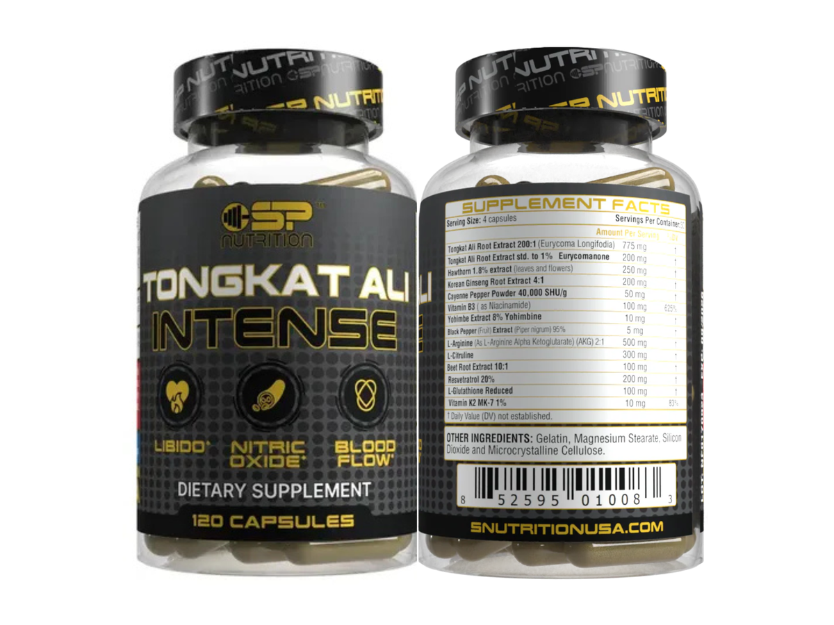 Tongkat Ali intense x 120cap - SP Nutrition