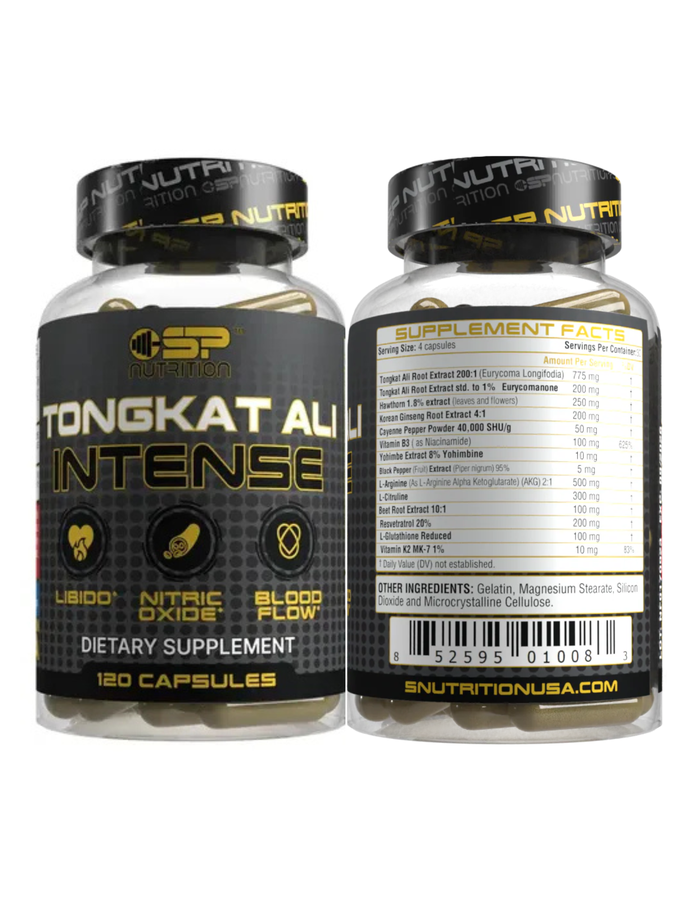 Tongkat Ali intense x 120cap - SP Nutrition