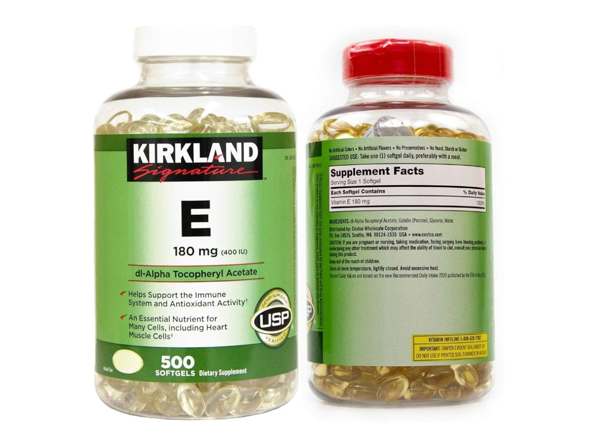 Vitamina E x 500tab - Kirkland